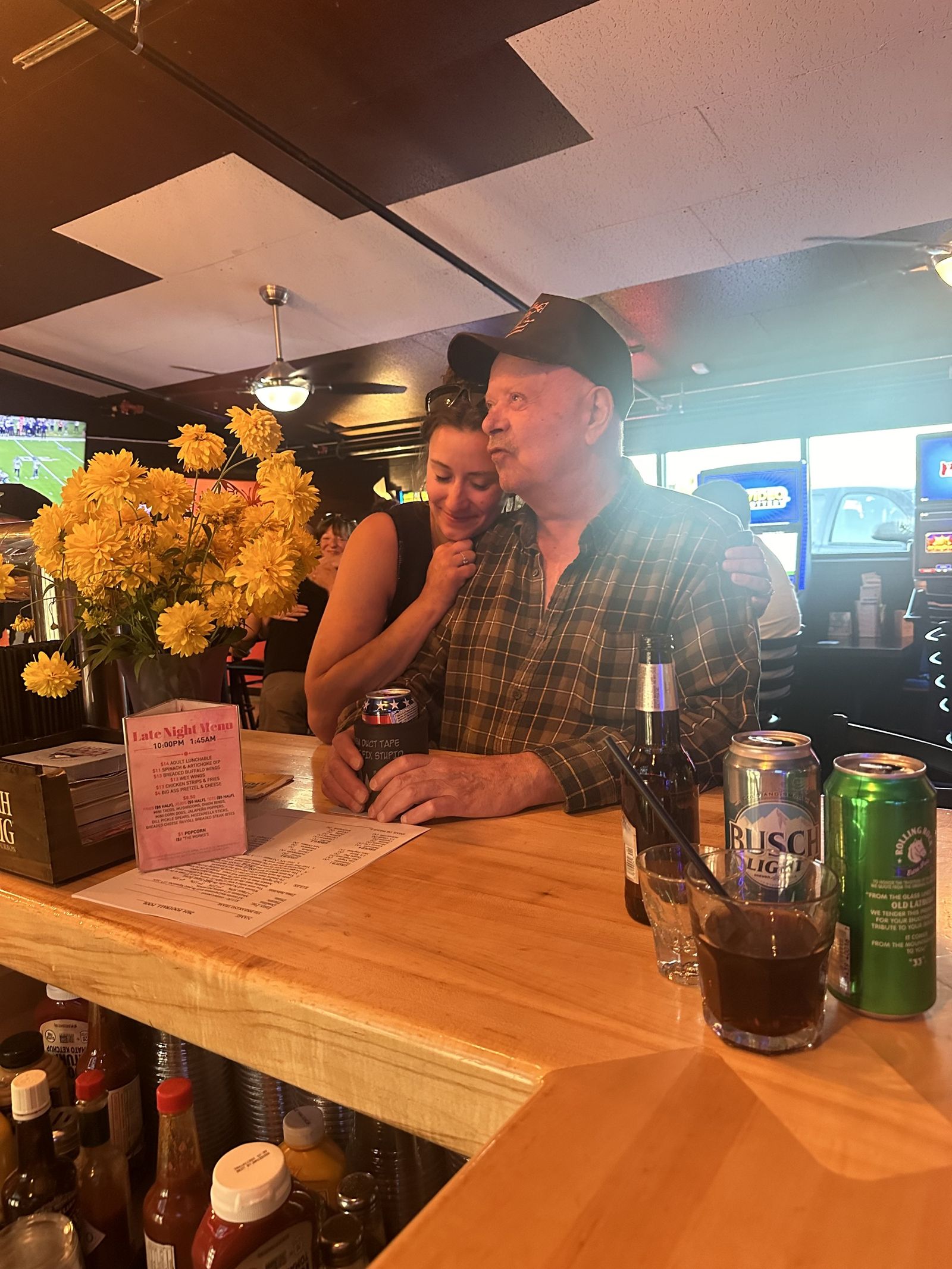 Regulars at the bar